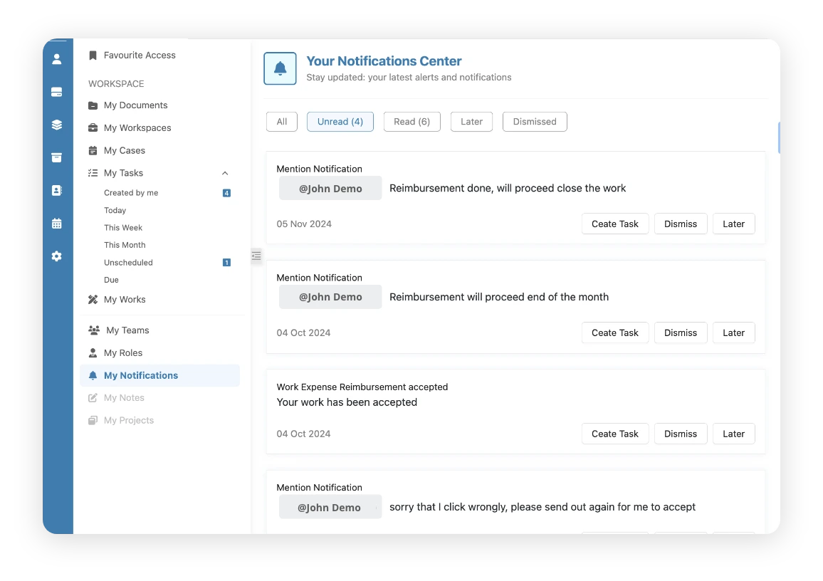 Smart Notifications System
